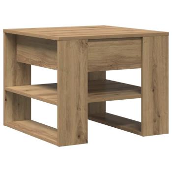 Couchtisch Artisan-Eiche 55,5x55x45 cm Holzwerkstoff