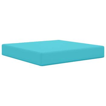Sofakissen für draußen Polyester Türkis 60 x 60 cm
