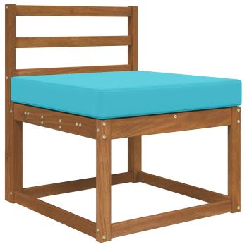 Sofakissen für draußen Polyester Türkis 60 x 60 cm