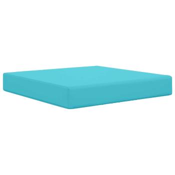 Sofakissen für draußen Polyester Türkis 60 x 60 cm