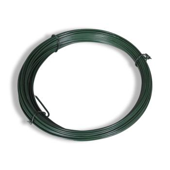 Maschendrahtzaun mit Pfosten und Bodenhülsen Stahl 0,8x25 m
