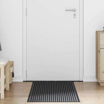 ARDEBO.de - Fußmatte Schwarz 60 x 180 cm Polypropylen
