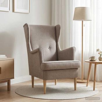 ARDEBO.de - Sessel Beige ARES