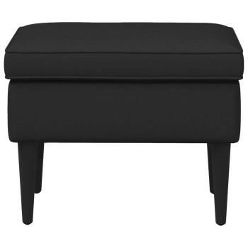 Hocker Schwarz 55 x 35 x 41 cm Stoff