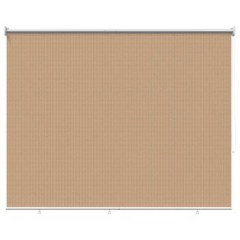 ARDEBO.de - Außenrollo 185 (B)x140 (H) cm Beige