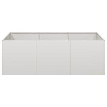 Pflanzkübel 120x80x40 cm Edelstahl