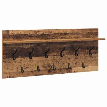 Wandmontierter nachttisch Wandhalterung Altholz Holzwerkstoff