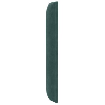 Kopfteil Ohr Grün 80 x 16 x 4 cm Samt