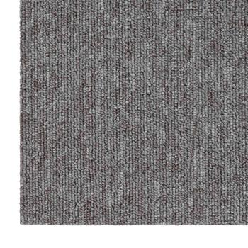 Teppichfliese Braun 50 x 50 cm 20 stk. PP und Bitumen