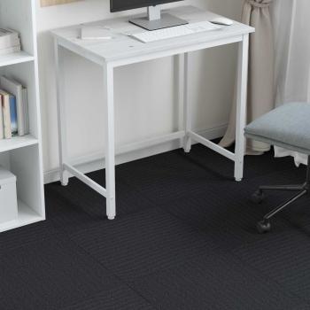 Teppichfliese Dunkelgrau 50 x 50 cm 36 stk. PP und Bitumen