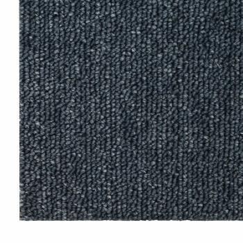 Teppichfliese Blaugrau 50 x 50 cm 36 stk. PP und Bitumen