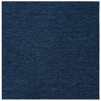 Teppichfliese Blau 50 x 50 cm 36 stk. PP und Bitumen