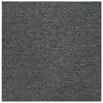 Teppichfliese Mittelgrau 50 x 50 cm 20 stk. PP und Bitumen