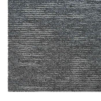 Teppichfliese Rockgrau 50 x 50 cm 20 stk. PP und Bitumen
