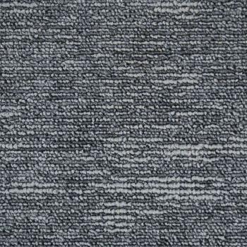 Teppichfliese Rockgrau 50 x 50 cm 20 stk. PP und Bitumen
