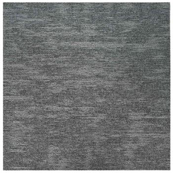 Teppichfliese Rockgrau 50 x 50 cm 36 stk. PP und Bitumen