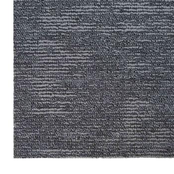 Teppichfliese Himmelgrau 50 x 50 cm 4 stk. PP und Bitumen