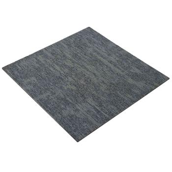 Teppichfliese Himmelgrau 50 x 50 cm 20 stk. PP und Bitumen