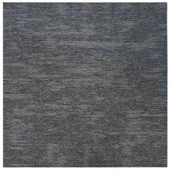 Teppichfliese Himmelgrau 50 x 50 cm 36 stk. PP und Bitumen