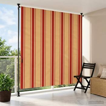 ARDEBO.de - Outdoor Rollo Mehrfarbig 120 x 270 cm