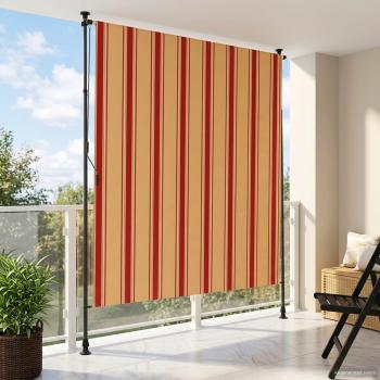 ARDEBO.de - Outdoor Rollo Mehrfarbig 200 x 270 cm