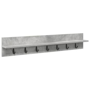 Wandmontierter nachttisch Wandhalterung Beton Grau
