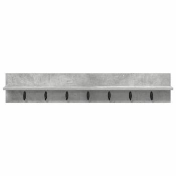 Wandmontierter nachttisch Wandhalterung Beton Grau