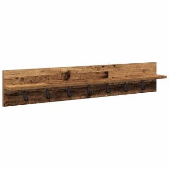 Wandmontierter nachttisch Wandhalterung Altholz Holzwerkstoff