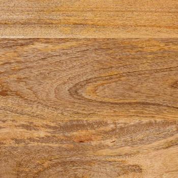 Badezimmermöbel-Set Wandmontiert 2 pcs Natur Massivholz Mango