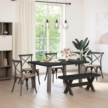 ARDEBO.de - Esstischbank NOAIN 120 x 41 x 45 cm Massives Kiefernholz