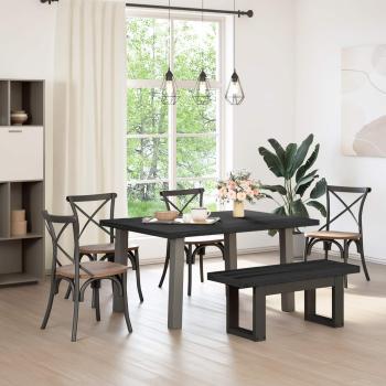 ARDEBO.de - Esstischbank NOAIN 120 x 41 x 45 cm Massives Kiefernholz