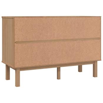 Schubladenschrank mit Speicher OTTA Schwarz 111 x 43 x 73,5 cm