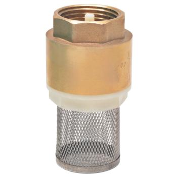 Saugschlauch mit Messing-Anschlüssen 3 m 25 mm Grün