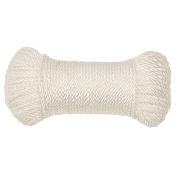 Arbeitsseil Weiß 6 mm 50 m Polypropylen