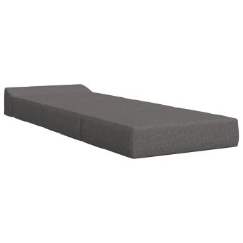 Klappsofa Bett Hellgrau 70 x 60 x 63 cm Stoff
