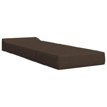 Klappsofa Bett Taupe 70 x 60 x 63 cm Stoff