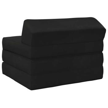 Klappsofa Bett Schwarz 70 x 60 x 49 cm Samt