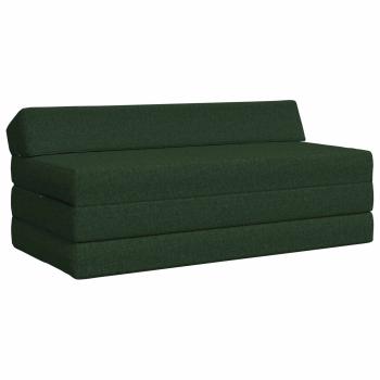 ARDEBO.de - Klappsofa Bett Dunkelgrün 120 x 60 x 49 cm Stoff