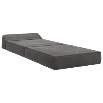 Klappsofa Bett Dunkelgrau 60 x 70 x 41 cm Stoff