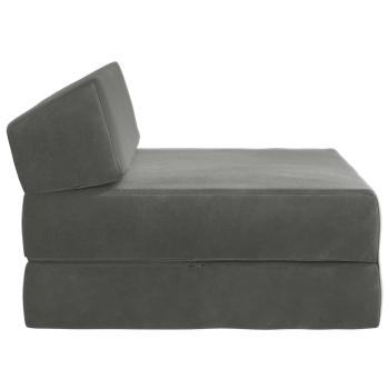 Klappsofa Bett Dunkelgrau 60 x 70 x 41 cm Stoff