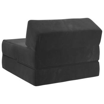 Klappsofa Bett Schwarz 60 x 70 x 41 cm Stoff