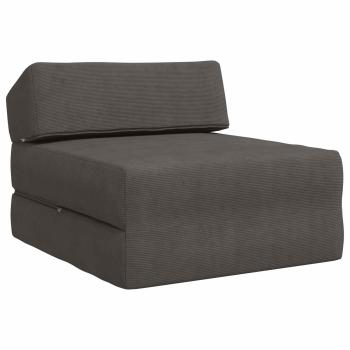 Klappsofa Bett Dunkelgrau 60 x 70 x 41 cm Stoff