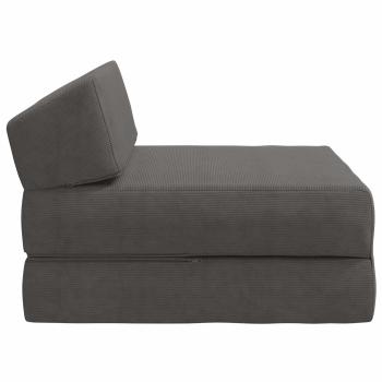 Klappsofa Bett Dunkelgrau 60 x 70 x 41 cm Stoff