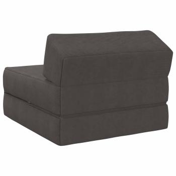 Klappsofa Bett Dunkelgrau 60 x 70 x 41 cm Stoff