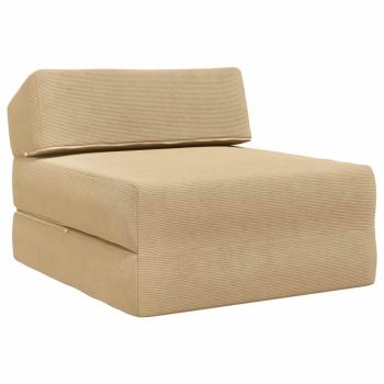 Klappsofa Bett Grün Grau 60 x 70 x 41 cm Stoff