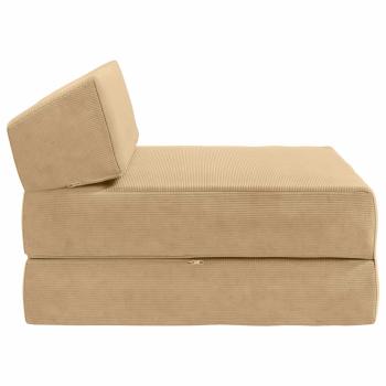 Klappsofa Bett Grün Grau 60 x 70 x 41 cm Stoff