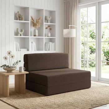 ARDEBO.de - Klappsofa Bett Taupe 70 x 72 x 60 cm Stoff