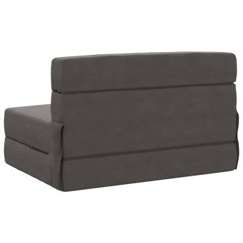 Klappsofa Bett Dunkelgrau 70 x 72 x 60 cm Stoff