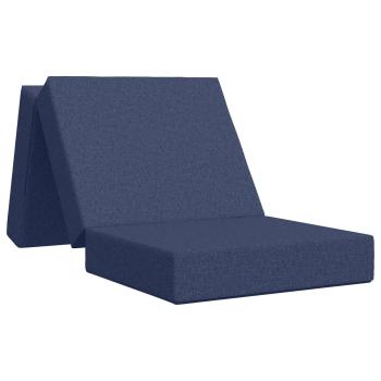 Klappsofa Bett 75 x 63 x 45 cm Blau