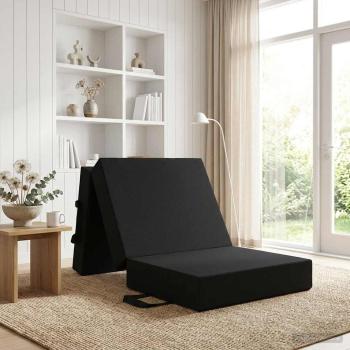 ARDEBO.de - Klappsofa Bett 90 x 63 x 45 cm Schwarz